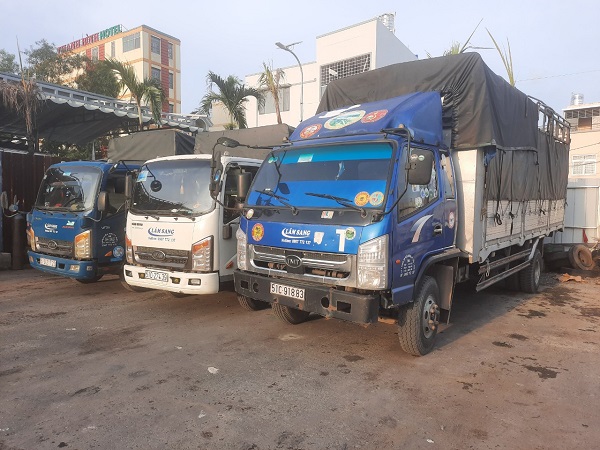Cho thuê xe tải chở hàng dài 6m tại TPHCM