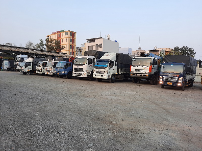 Cho thuê xe tải chở hàng KCN Xuyên Á