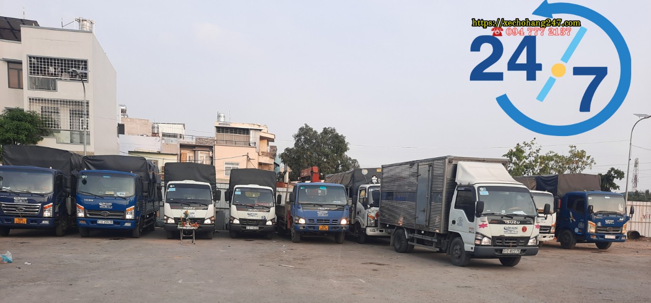 Cho thuê xe tải chở hàng tại KCN Phúc Long