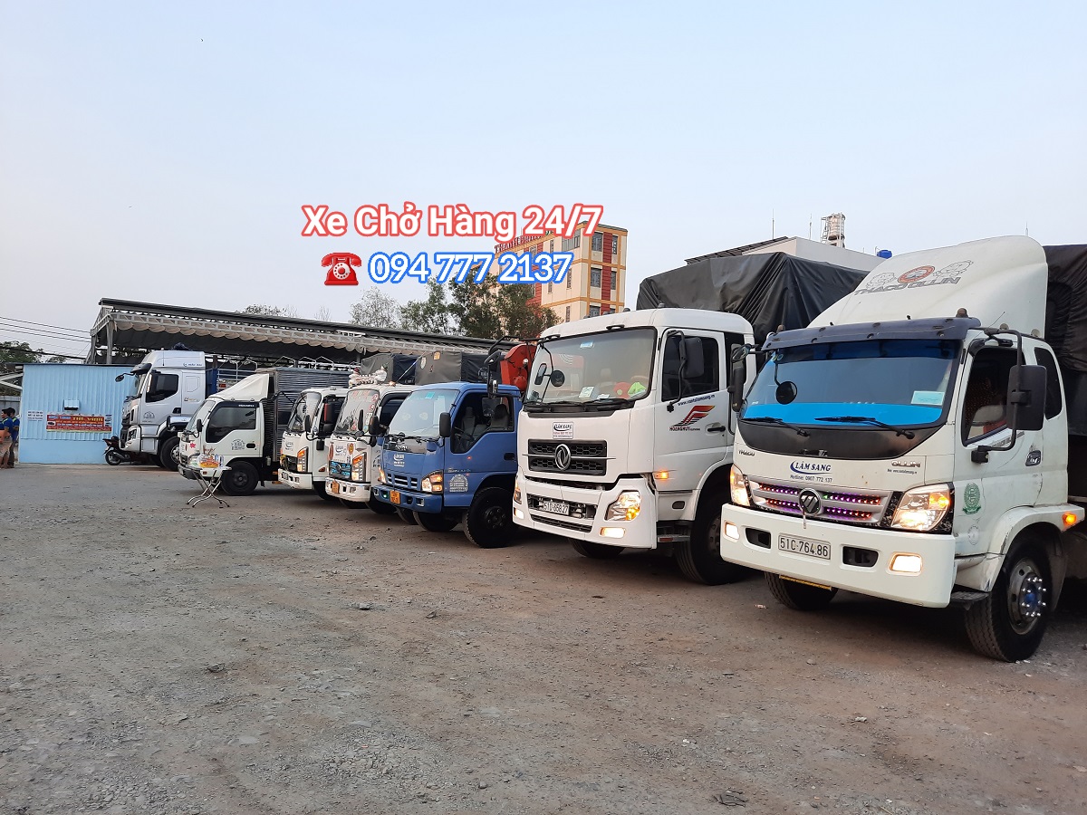 Xe tải chở hàng Huyện Đức Hòa uy tín giá rẻ