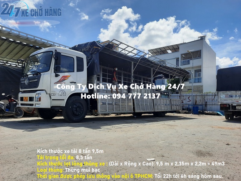 Dịch vụ cho thuê xe tải quận Tân Bình