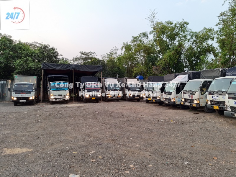 Cho thuê xe tải chở hàng tại KCN Tân Phú Trung Huyện Củ Chi